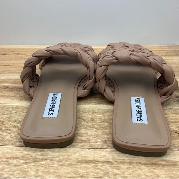 Steve Madden Merrin Woven Sandal sz 8 - Picture 5 of 9